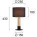 Настолна лампа VIOKEF 4305701 CARROL