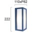 LED фасаден аплик VIOKEF 4310100 SONDER