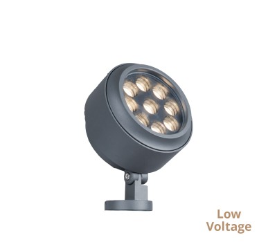 LED фасаден прожектор с колче за земя VIOKEF 4310700 RIDOX