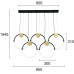 LED пендел VIOKEF 4315000 BRIANA