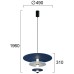 LED пендел VIOKEF 4322200 AZUL