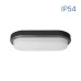 LED фасаден аплик VIVALUX 004005 ELLIS/О BK 12W 4000K IP54