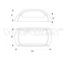 VIVALUX 004083 CAPRI/O 12W BK CL