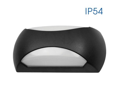 LED фасаден аплик VIVALUX 004084 CAPRI /X 12W BK CL