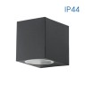Фасаден аплик VIVALUX 004248 PORTO/SQ BK IP44