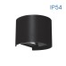 LED фасаден аплик VIVALUX 004624 STARK LED 2 x 3W RD 4000K IP54