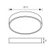 Vivalux 004660 DARS LED 18W/BK CL 4000K
