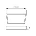 Vivalux 004663 HUGO LED 24W/BK CL 4000K