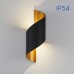 VIVALUX 004694 APOLLO LED 2 x 5W BK/G IP54 CL-4000K