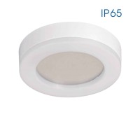 LED фасаден плафон VIVALUX 004747 DOLCE/R WH CL 15W 4000K IP65
