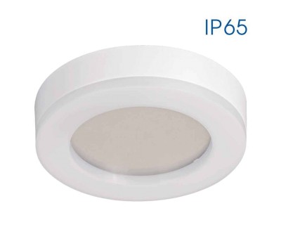 LED фасаден плафон VIVALUX 004747 DOLCE/R WH CL 15W 4000K IP65