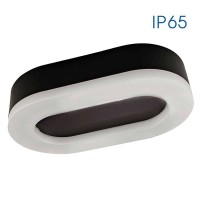 LED фасаден аплик VIVALUX 004752 DOLCE/О BK CL 11W 4000K IP65