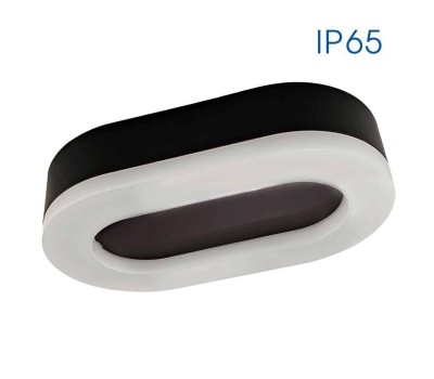 LED фасаден аплик VIVALUX 004752 DOLCE/О BK CL 11W 4000K IP65