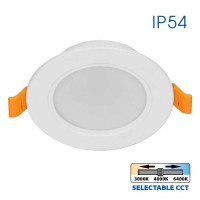 LED панел за вграждане VIVALUX 004753 VERA LED 5W CCT DIP-SWITCH IP54