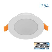 LED панел за вграждане VIVALUX 004754 VERA LED 9W CCT DIP-SWITCH IP54
