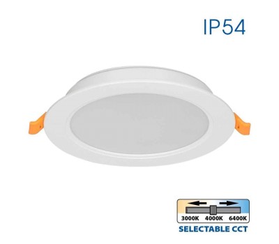 LED панел за вграждане VIVALUX 004755 VERA LED 12W CCT DIP-SWITCH IP54