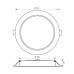 LED панел за вграждане VIVALUX 004756 VERA LED 18W CCT DIP-SWITCH IP54