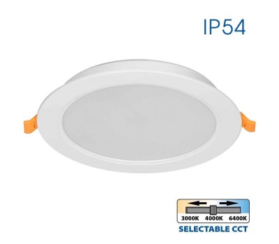 LED панел за вграждане VIVALUX 004756 VERA LED 18W CCT DIP-SWITCH IP54