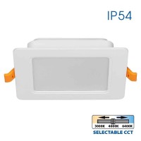 LED панел за вграждане VIVALUX 004759 KAPI LED 9W CCT DIP-SWITCH IP54