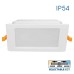 LED панел за вграждане VIVALUX 004760 KAPI LED 12W CCT DIP-SWITCH IP54