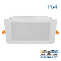 LED панел за вграждане VIVALUX 004761 KAPI LED 18W CCT DIP-SWITCH IP54