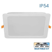 LED панел за вграждане VIVALUX 004762 KAPI LED 24W CCT DIP-SWITCH IP54