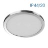 VIVALUX 004814 NEBULA LED 12W - 18W - 24W CH CCT - SWITCH CHROME IP44