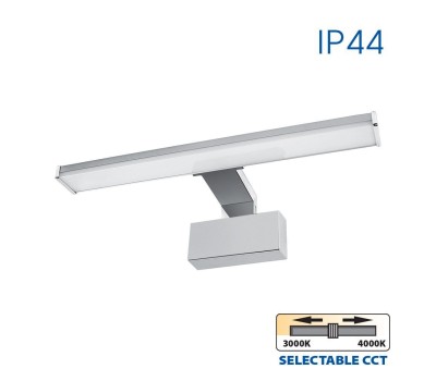 LED аплик за баня VIVALUX 004851 ARMI LED 8W CH 3000K - 4000K SWITCH IP44