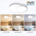 LED плафон VIVALUX 005152 PEBBLE 35W LED CCT 3000K - 4000K - 6400K