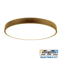 LED плафон Vivalux 005201 LUKA LED 35W GD 3000 - 6400K