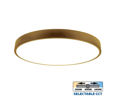 LED плафон Vivalux 005201 LUKA LED 35W GD 3000 - 6400K