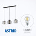 VIVALUX 005289 SSP969-3H E27 ASTRID 3 x E27 VIVALUX 005289 SSP969-3H E27 ASTRID 3 x E27