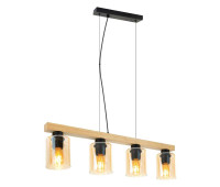 VIVALUX 005310 SSP990-4H ELVIRA WOOD 4 x E27 VIVALUX 005310 SSP990-4H ELVIRA WOOD 4 x E27