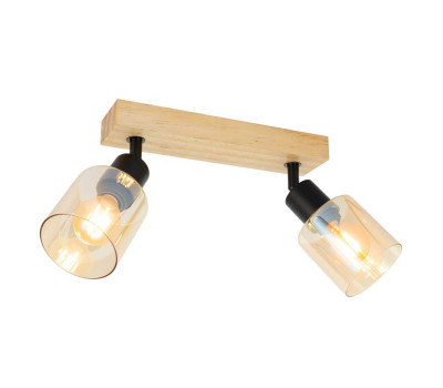 VIVALUX 005313 SP993-2L ELVIRA WOOD 2 x E14 VIVALUX 005313 SP993-2L ELVIRA WOOD 2 x E14