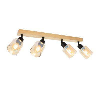 VIVALUX 005314 SP994-4L ELVIRA WOOD 4 x E14 VIVALUX 005314 SP994-4L ELVIRA WOOD 4 x E14