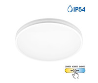 LED фасаден плафон VIVALUX 005320 NANCY 16W - 24W -32W LED CCT 3000K - 4000K - 6400K IP54