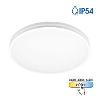 VIVALUX 005320 NANCY 16W - 24W -32W LED CCT 3000K - 4000K - 6400K IP54 VIVALUX 005320 NANCY 16W - 24W -32W LED CCT 3000K - 4000K - 6400K IP54