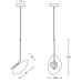 ZAMBELIS LIGHTS 20255 PENDANT