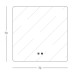 ZAMBELIS LIGHTS 22069 BATHROOM MIRROR