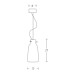 Пендел ZAMBELIS LIGHTS 22236 VINTAGE PENDANT LAMP