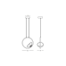 ZAMBELIS LIGHTS 23028 PENDANT LAMP