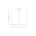 ZAMBELIS LIGHTS 23034 PENDANT LAMP