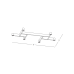 ZAMBELIS LIGHTS 23042 CEILING LAMP