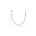 ZAMBELIS LIGHTS 23052 PENDANT LAMP