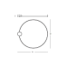 ZAMBELIS LIGHTS 23097 CEILING LAMP