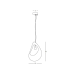 ZAMBELIS LIGHTS 23163 PENDANT LAMP