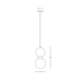 ZAMBELIS LIGHTS 23242 PENDANT LAMP