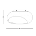 Плафон ZAMBELIS LIGHTS 23340 CEILING LAMP
