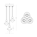 ZAMBELIS LIGHTS 25101 PENDANT LAMP