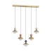 ZAMBELIS LIGHTS 25103 PENDANT LAMP
